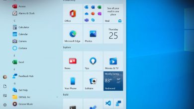 Photo of الكشف عن تصميم جديد لقائمة ابدأ في ويندوز 10 وتحديث التبديل بين التطبيقات