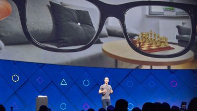 Photo of فيسبوك تكشف عن نظارات الواقع المعزز