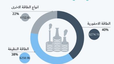 Photo of انفوجرافيك- مقدار الأموال التي التزمت بها دول مجموعة العشرين من خلال سياساتها منذ بدء الوباء في عام 2020 لكل نوع من أنواع الطاقة (بمليارات الدولارات الأمريكية