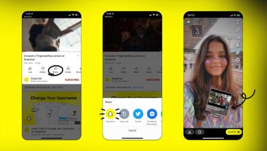 Photo of منصة سناب شات تسمح بمشاركة الفيديوهات مباشرة من يوتيوب