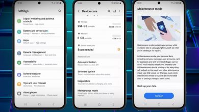 Photo of سامسونج تطلق ميزة وضع الصيانة لإخفاء معلوماتك الشخصية عن أعين المتطفلين